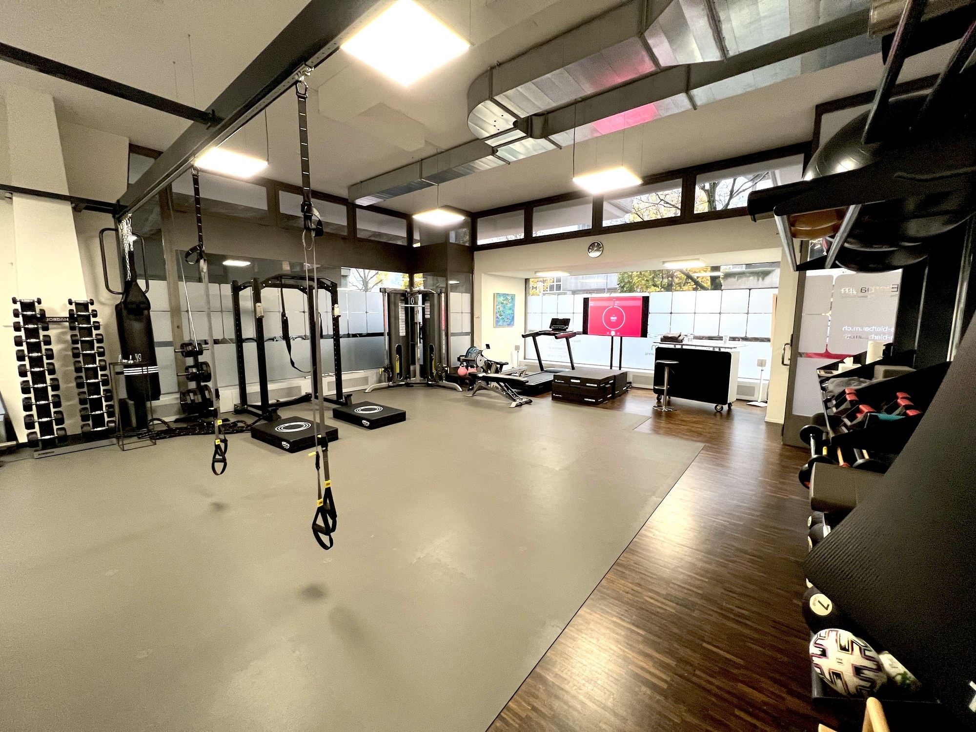 Ruhige Trainingsumgebung in der Praxis Bierbaum